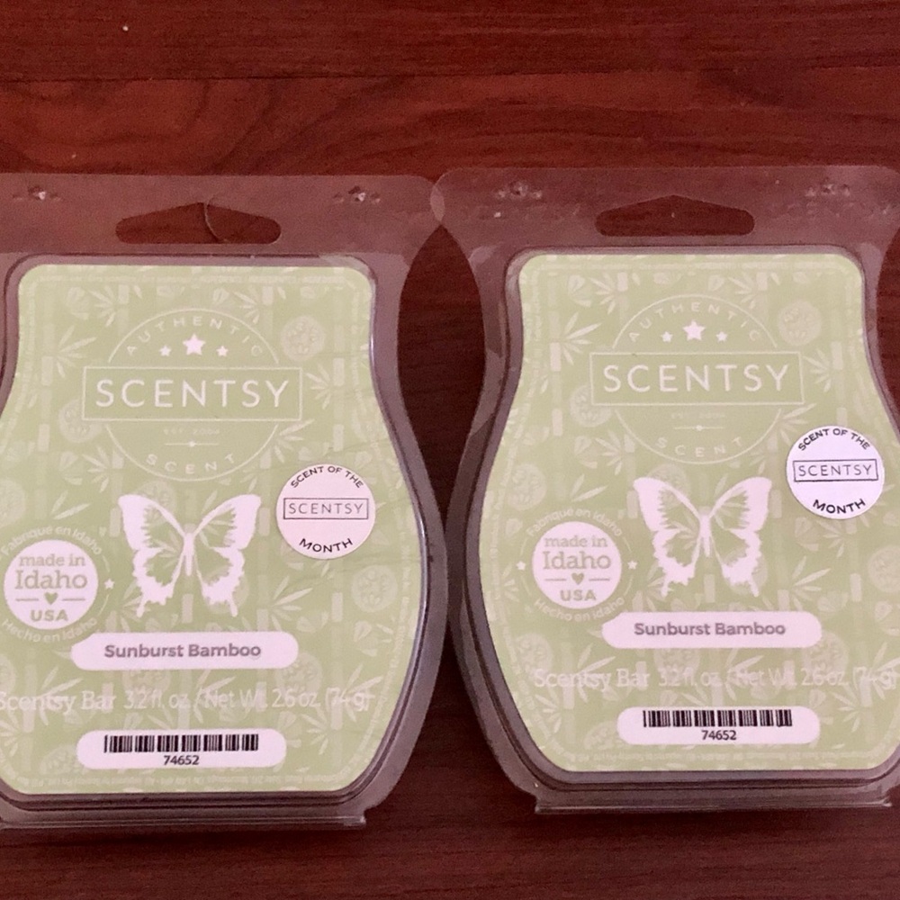 Scentsy Sunburst Bamboo Wax Bars